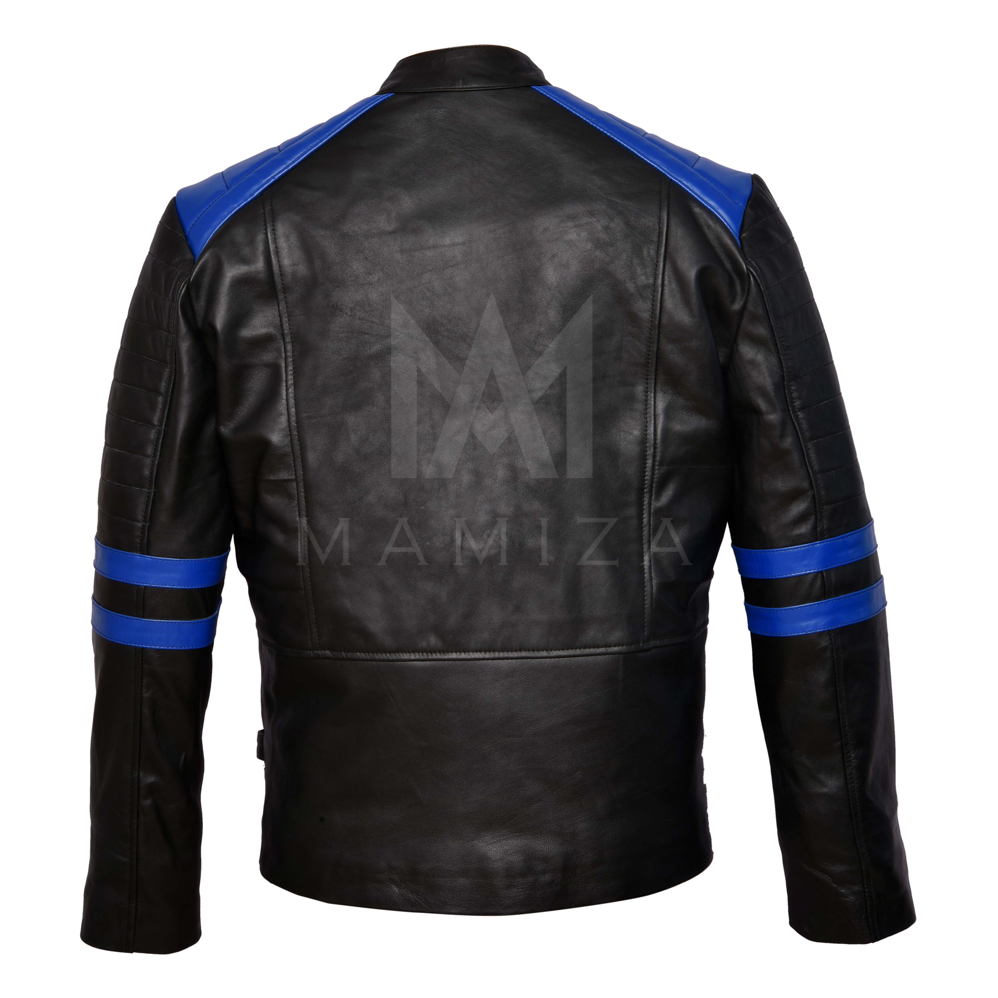 Men's Brando Classic Biker Leather Jackets - Stylish & Durable Motorcycle Gear