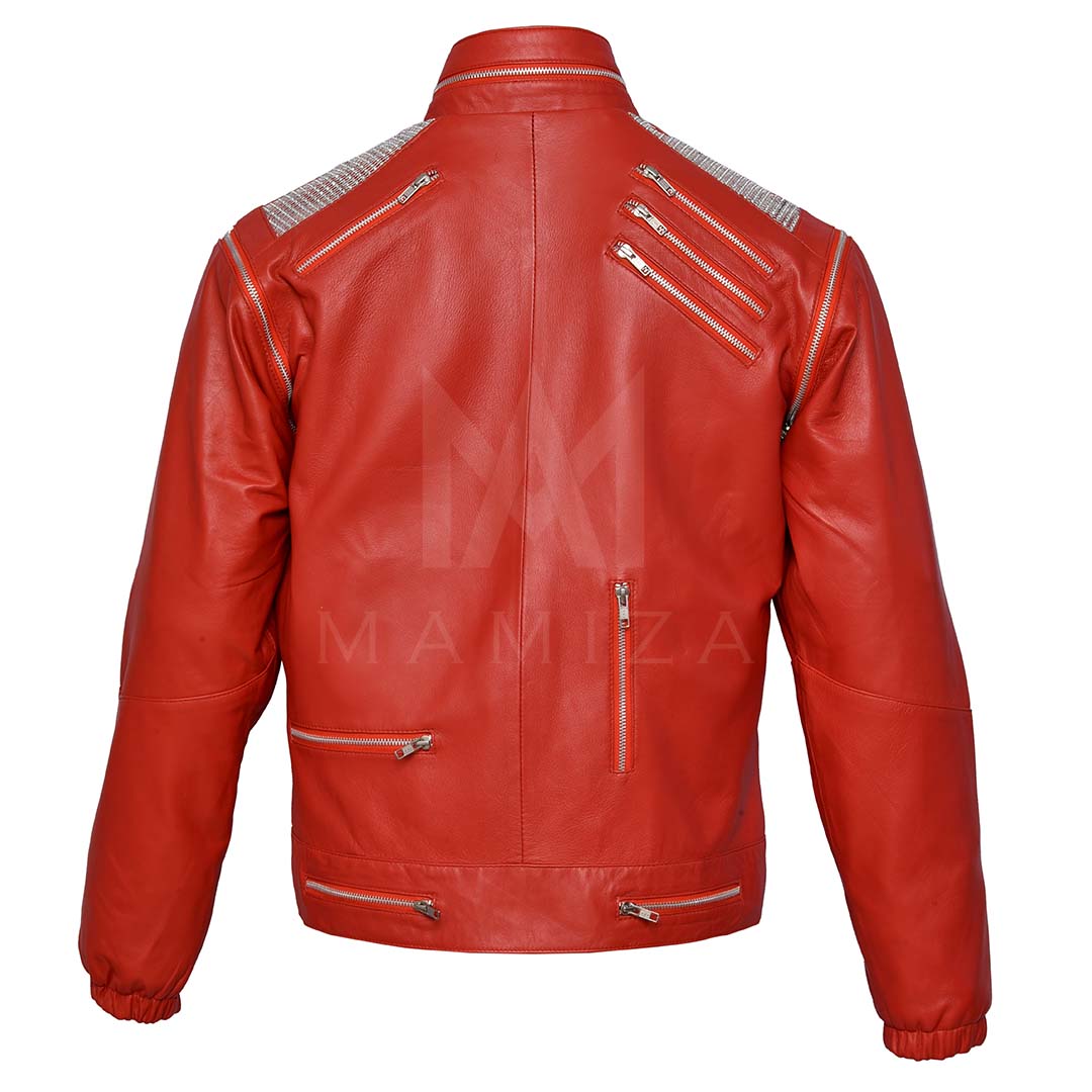 Michael Jackson Beat Black Leather Jacket  – Modern and Durable Jacket