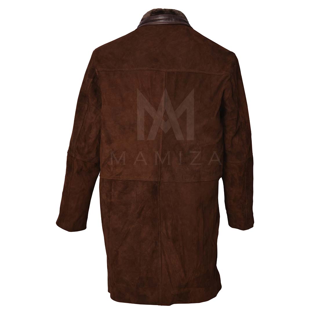 LONG MIRE SHERIFF WALT-ROBERT TAYLOR Leather Coat – Stylish and Sophisticated