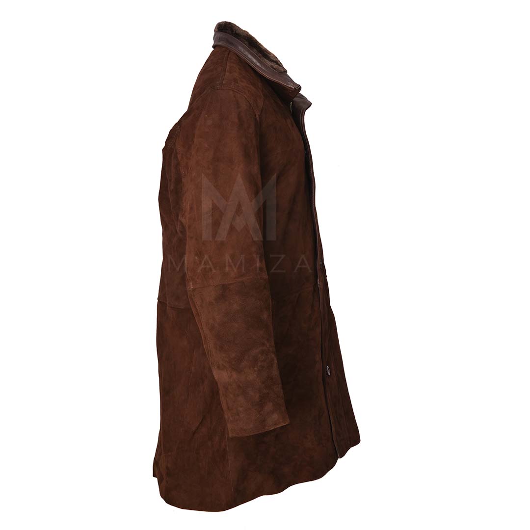 LONG MIRE SHERIFF WALT-ROBERT TAYLOR Leather Coat – Stylish and Sophisticated