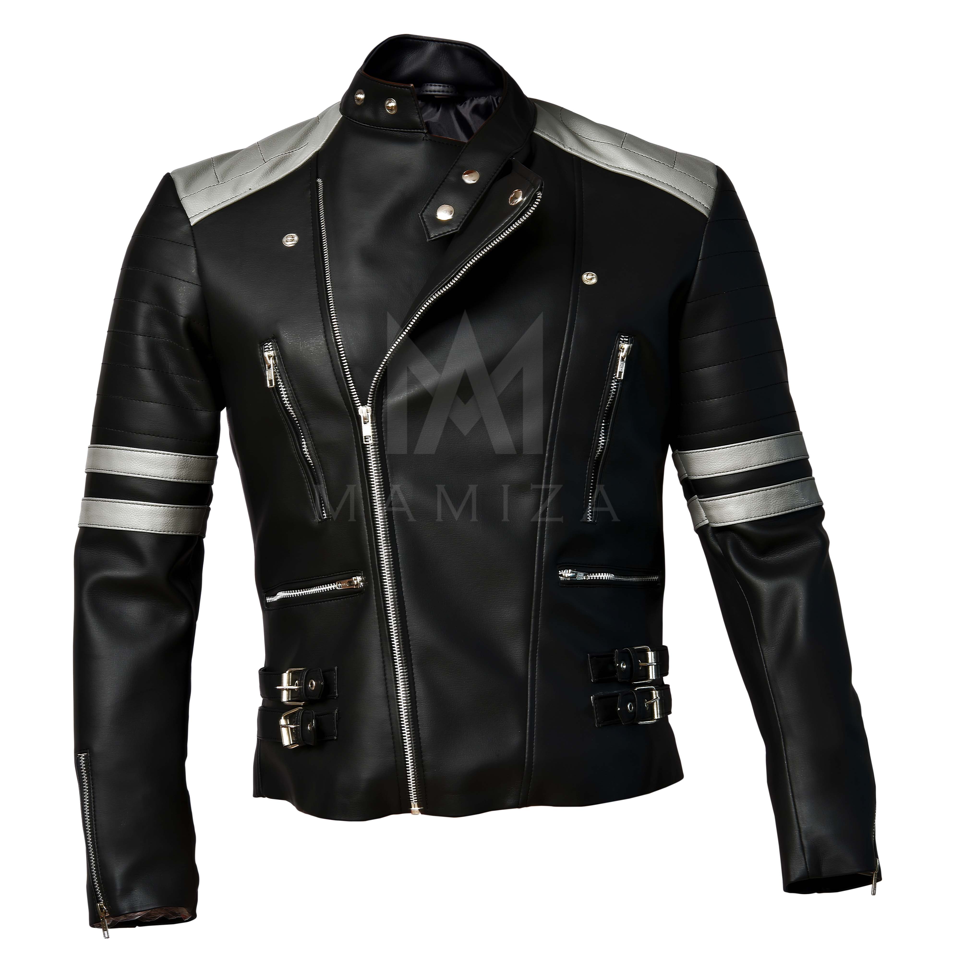 Men's Brando Classic Biker Leather Jackets - Stylish & Durable Motorcycle Gear