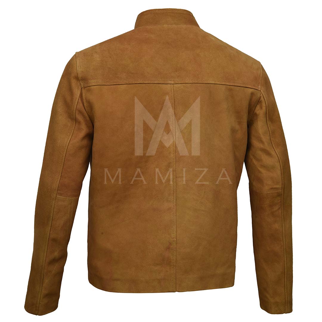 Men's Leather Jacket - Available in Black and Tan