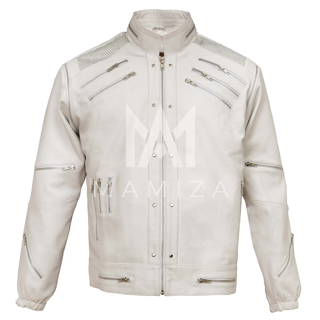 Michael Jackson Beat Black Leather Jacket  – Modern and Durable Jacket