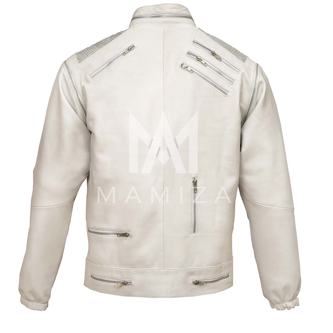 Michael Jackson Beat Black Leather Jacket  – Modern and Durable Jacket