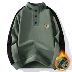 Men's Fleece Lined Sweatshirt - Warm & Comfortable