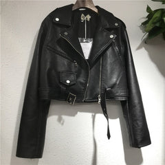 Women's PU Leather Jacket - Stylish & Trendy Fall Fashion