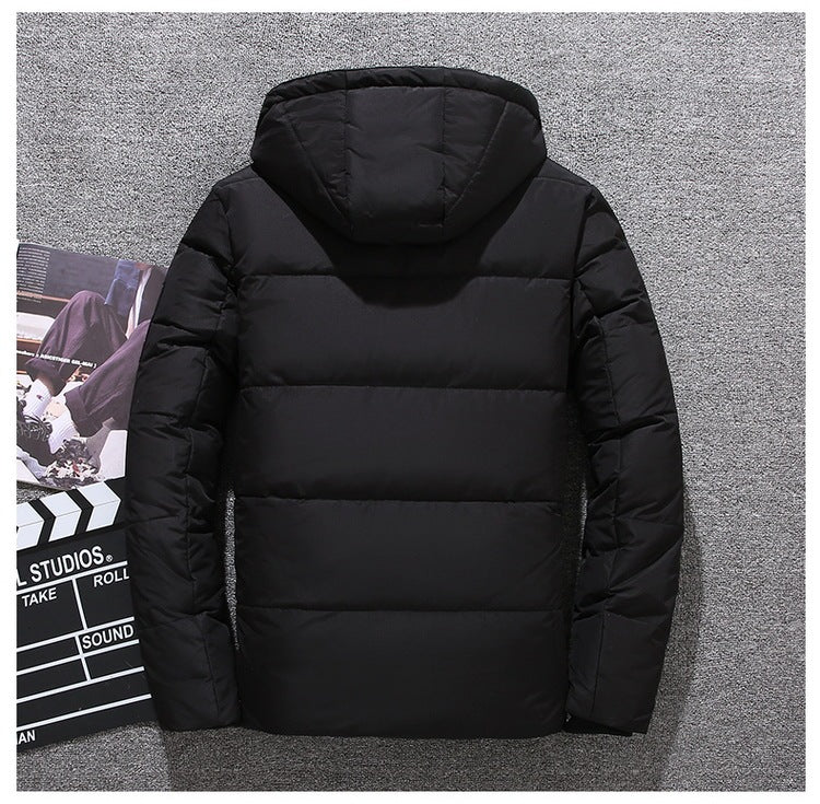 Men's Hooded Puffer Jacket - Warm & Stylish Winter Outerwear