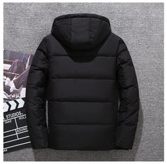 Men's Hooded Puffer Jacket - Warm & Stylish Winter Outerwear