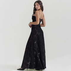 Elegant Lace Maxi Dresses - Graceful Formal Attire