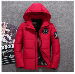 Men's Hooded Puffer Jacket - Warm & Stylish Winter Outerwear