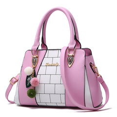 Women's Elegant and Chic Patchwork Handbag