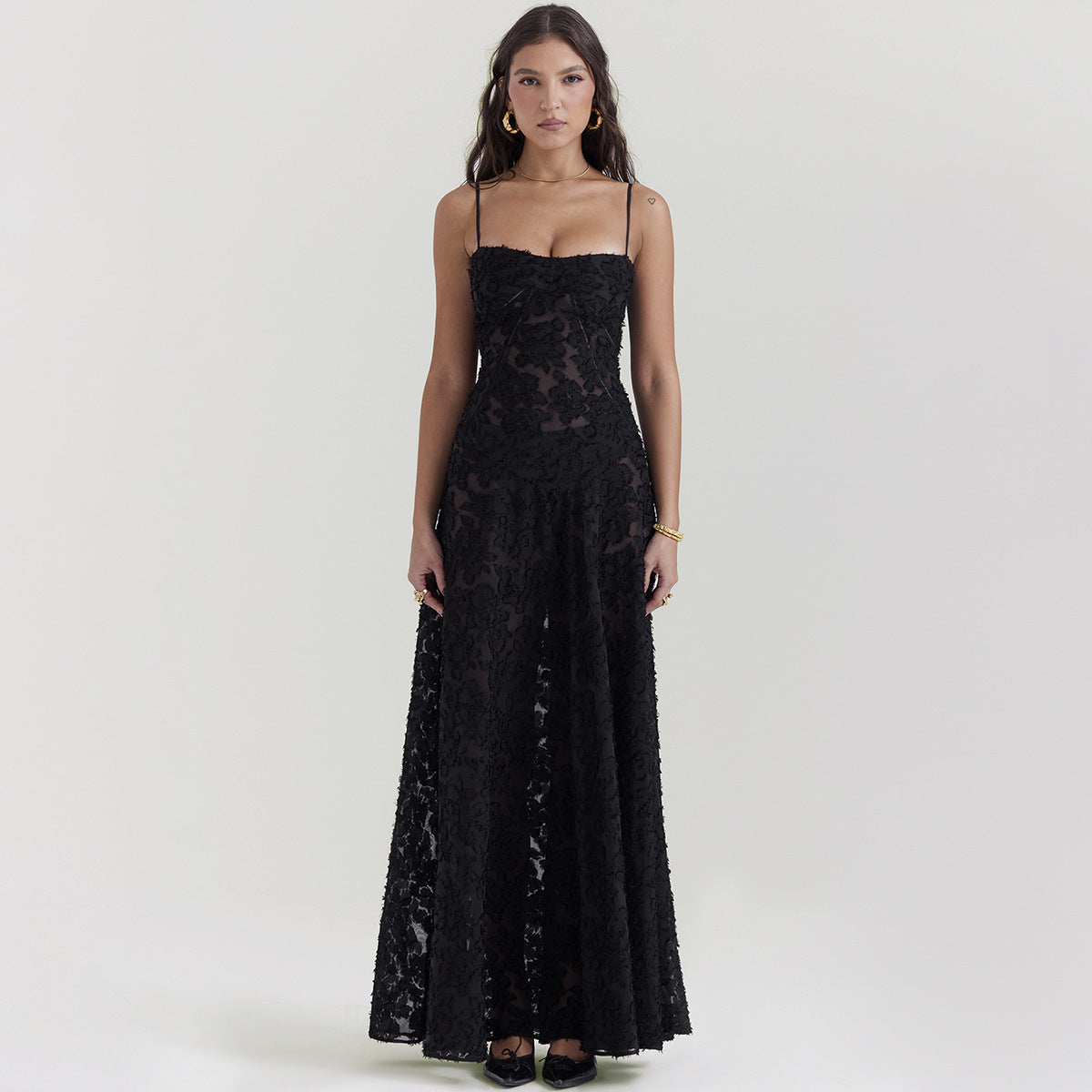 Elegant Lace Maxi Dresses - Graceful Formal Attire