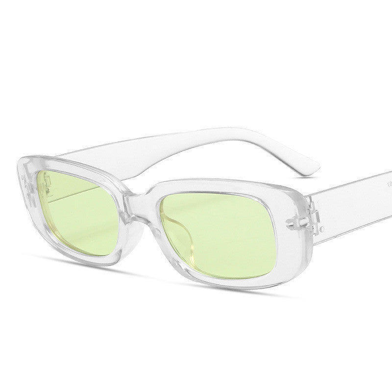 Square Sunglasses with Dark Tinted Lenses