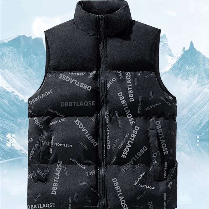 Warm and Trendy Puffer Vest - DBBTLAQSE Design