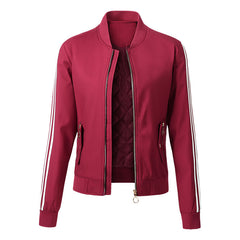 Women's Bomber Jacket - Stylish & Comfortable Fall Fashion