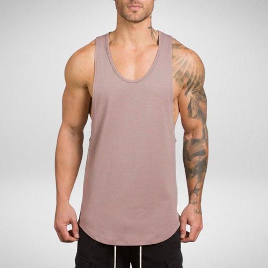 Sleek And Sporty Racerback Tank Top