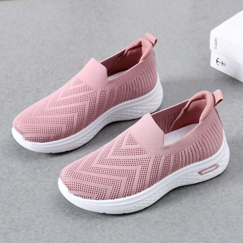 Women's Comfortable Knit Slip-On Sneakers