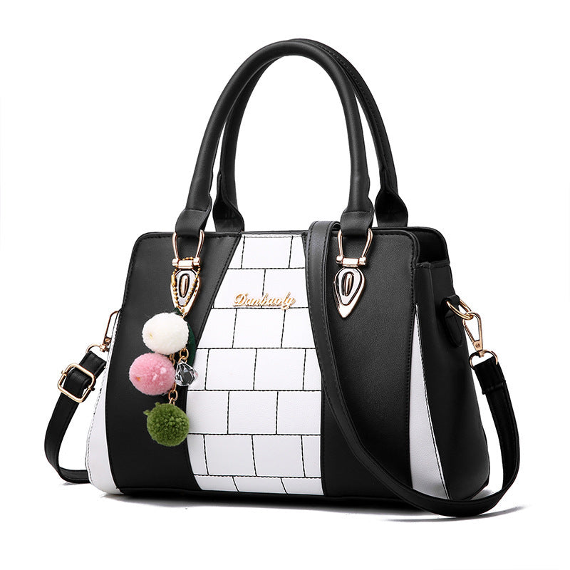 Women's Elegant and Chic Patchwork Handbag